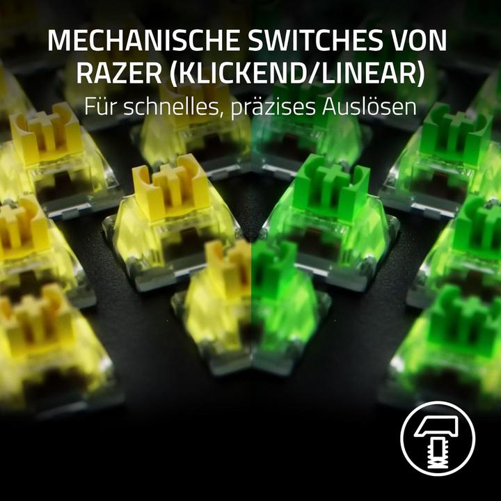 Actual product image Razer Blackwidow V4 X (DE, Cable)