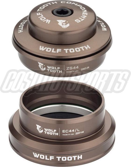 Productafbeelding Wolf Tooth Premium taps toelopend balhoofd, 1 1/8"-1.5", ZS44/28.6 | EC44/40, espresso