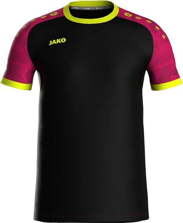 Black pink neon yellow