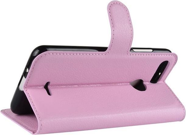 Actual product image MU Classic Litchi Leather Bookcover Series (Xiaomi Redmi 6)