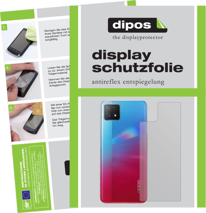 Actual product image Dipos Screen Protector Anti-Glare (2 Piece, Oppo A72)