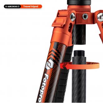 Produktbild Fotopro X Aircross 3 Carbon Tripod Grijs (Carbon)