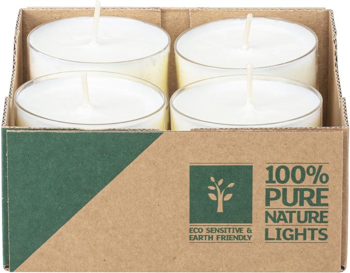 Actual product image Wenzel Tealights Pure 100% Rapeseed Wax 10Std. (8 pcs.)