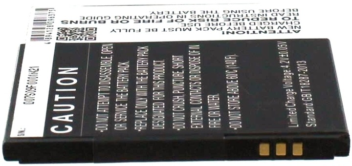 Actual product image AGI Battery compatible with Kazam Trooper X5.5 - Battery - 2,600 mAh