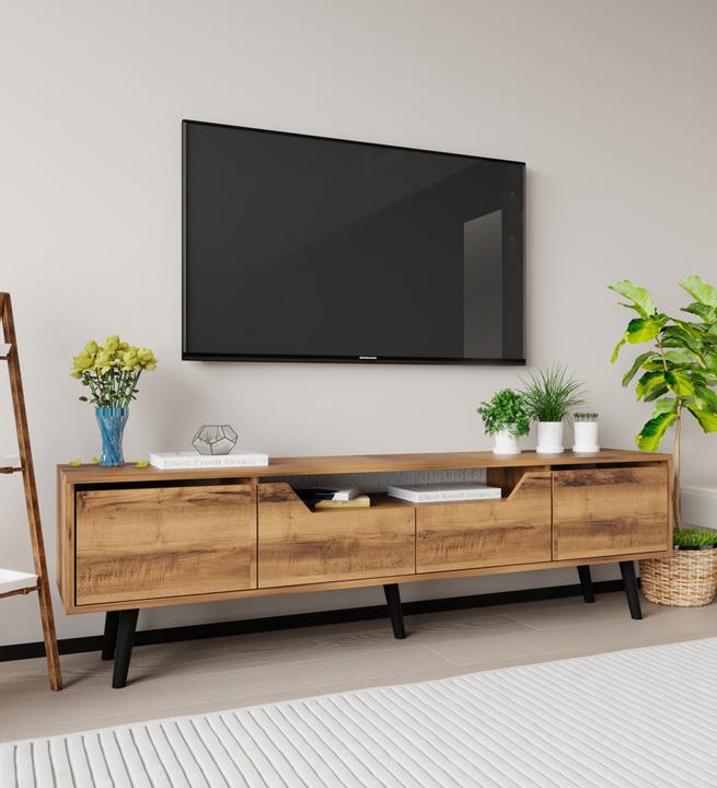 Actual product image Homitis Roma 180 TV Stand (180 x 29.80 x 48 cm)