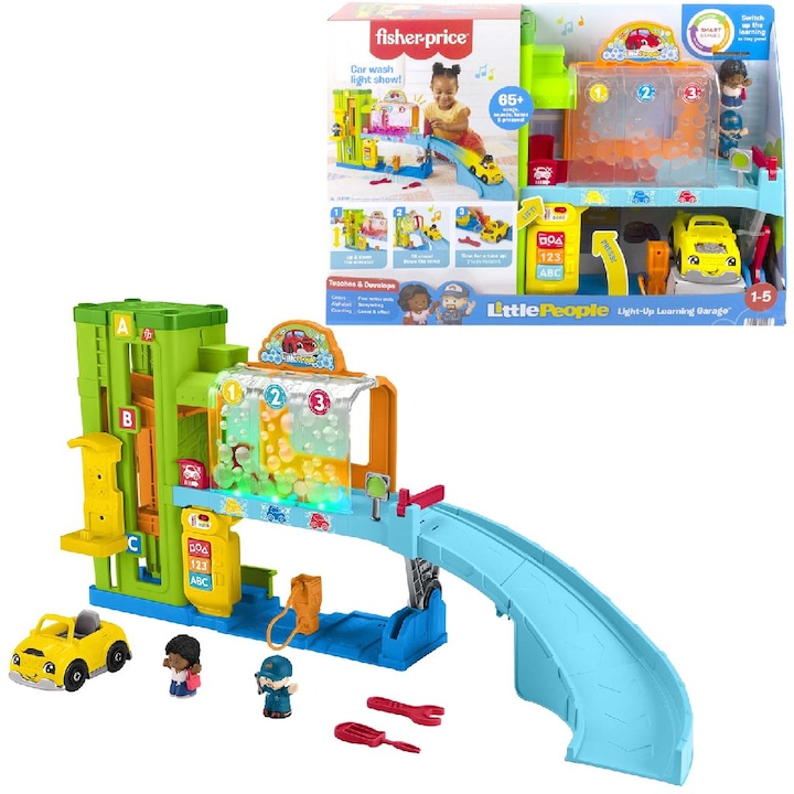 Produktbild Fisher-Price Little People Auto Waschwerkstatt
