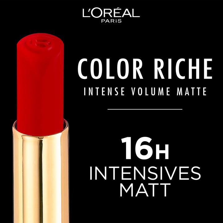 Productafbeelding L'Oréal Paris Color Riche Intense Volume Matte 300 Le Rouge Confident (300 Le Rouge Zelfverzekerd)