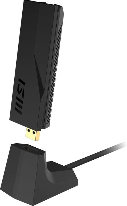 Actual product image MSI BE6500 WiFi 7 USB Adapter (USB 3.2)