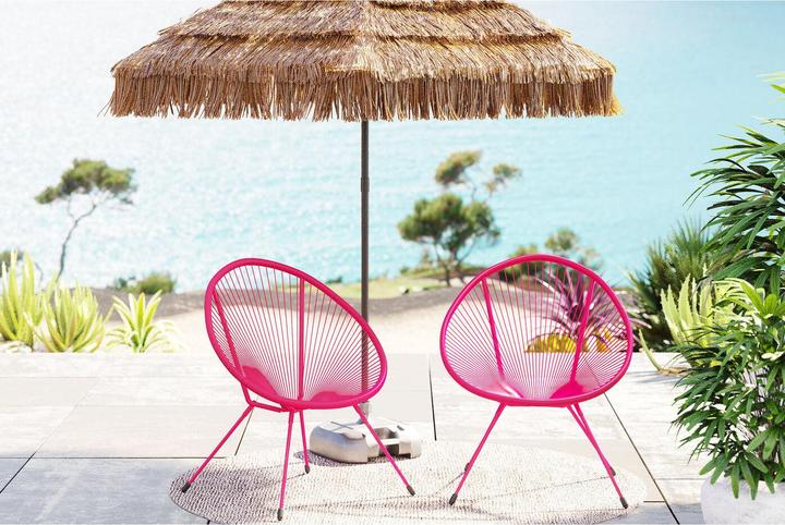 Produktbild Kare Design Sessel Acapulco 2/Set Mono Pink