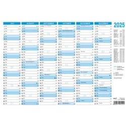 Rnk, Kalender, Tischkalender A5 quer blau (A5)