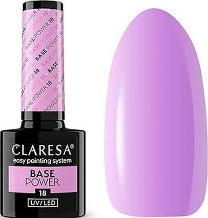 Activeshop Claresa Base Power Hybrid Base Ohne Säure Flieder Violett 18 5g (Lila Violett)
