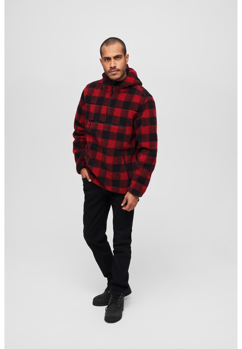 Actual product image Brandit Teddy Fleece Worker Pullover Jacket (S)