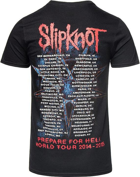 Produktbild Slipknot Prepare for Hell 20142015 Tour TShirt (XL)