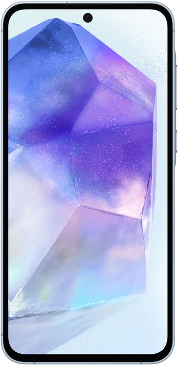 Produktbild Samsung Galaxy A55 (256 GB, Awesome Iceblue, 6.60", SIM + eSIM, 50 Mpx, 5G)