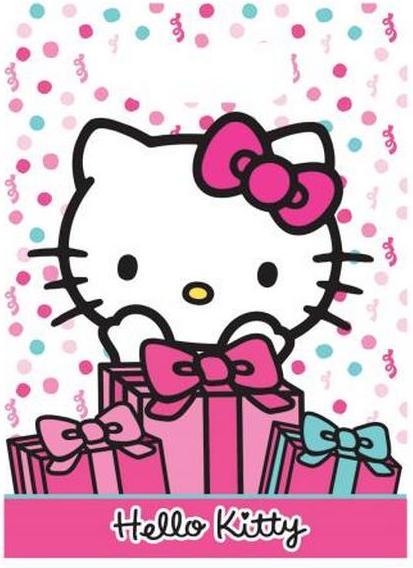 Produktbild Hello Kitty Cake Party Kunststoff Partytüten 8erPack (8 Stk.)