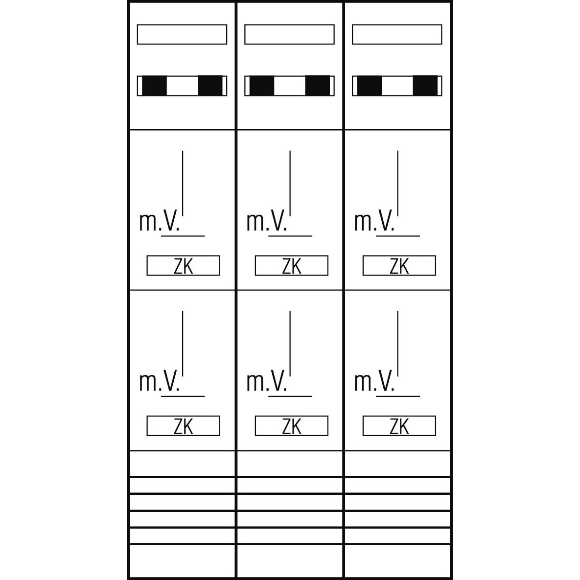 ABN, Verteilerschrank Zubehör, Z39660