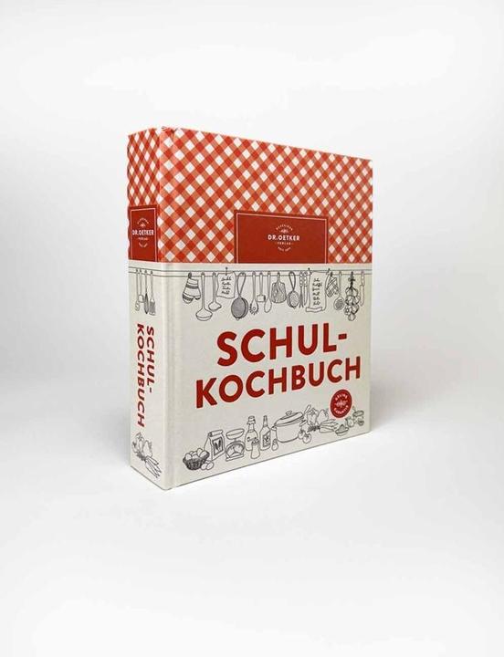 Actual product image Dr. Oetker Schulkochbuch (German, Dr Oetker Publishing House, 2024)