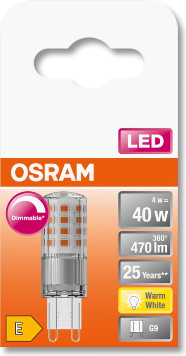 Produktbild Osram Led Pin (G9, 4 W, 470 lm, 1 x, E)
