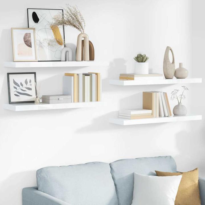 Actual product image vidaXL Wandregal (23.50 x 80 x 3.80 cm)