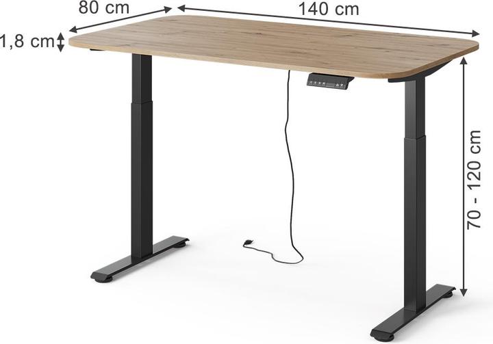 Produktbild Vicco Elevate (140 x 80 x 120 cm)