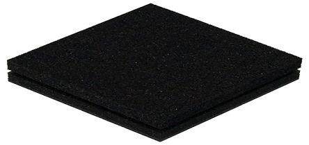 Actual product image Rs Pro Black Polyether Foam,1000x1000x12mm (1 pcs.)