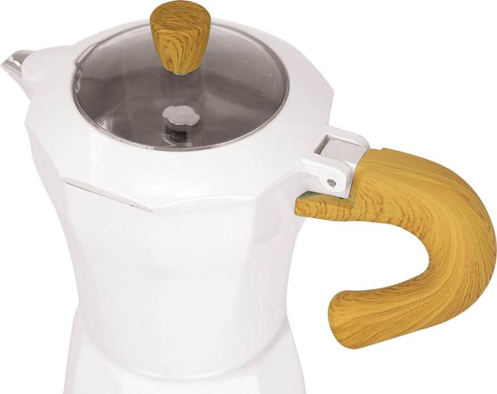 Productafbeelding Jocca Elektrische espressomachine in wit voor maximaal 6 kopjes met 360° draaibare kop (6 T.)
