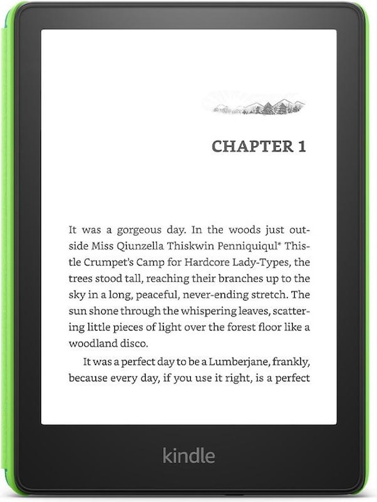 Actual product image Amazon Kindle Paperwhite Kids (11th Generation) - 2021 (6.80", 8 GB, Jewel Forest)