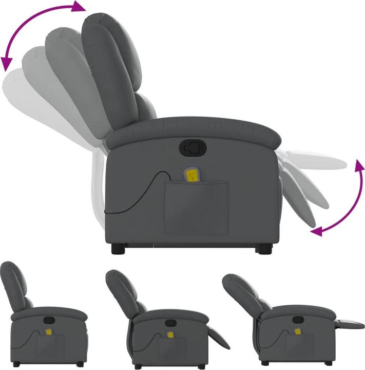 Image du produit vidaXL Massagesessel mit Aufstehhilfe