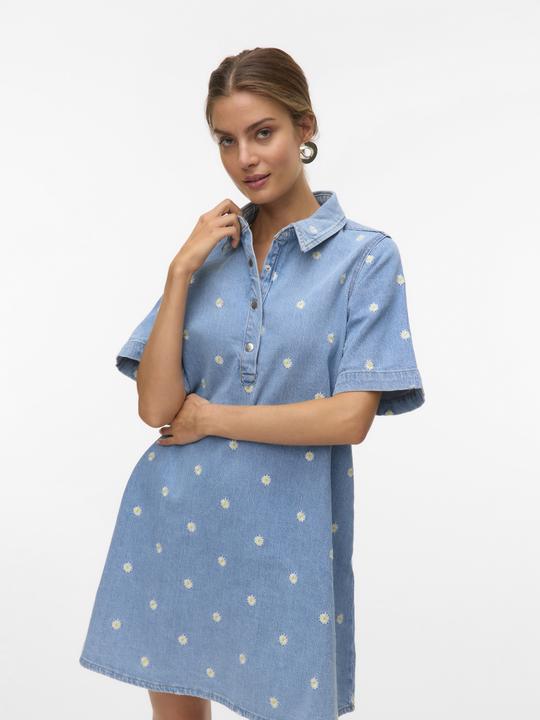 Immagine prodotto Vero Moda VMOCINA Kurzes Kleid Jeanskleid (XS)