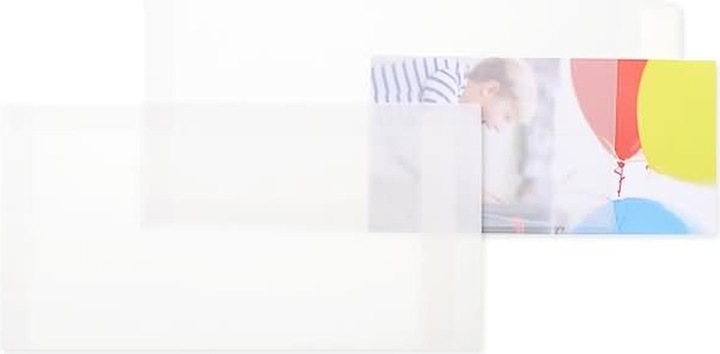 Produktbild Blanke Versandtaschen 156x300mm 110g/qm haftklebend VE=100 Stück transparent-weiss (100 x)