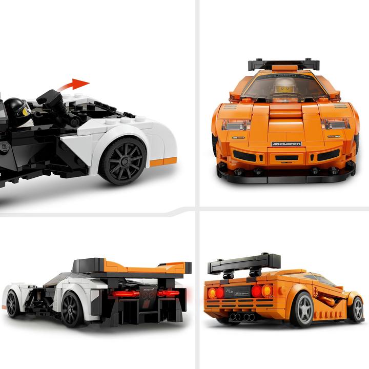 Produktbild LEGO McLaren Solus GT & McLaren F1 LM (76918, LEGO Speed Champions)