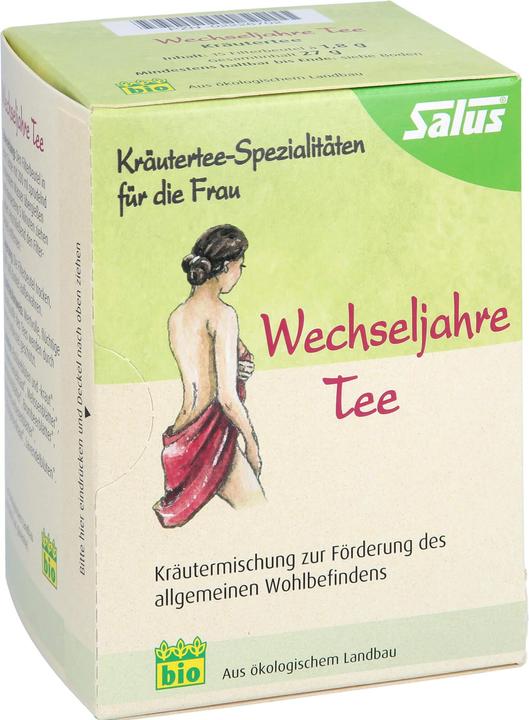 Actual product image Salus Menopause Tea Herbal Blend, 15 pcs. Filter bag (27 g)
