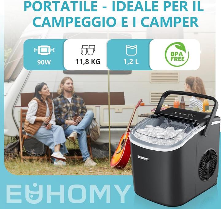 Actual product image Euhomy Eiswürfelmaschine