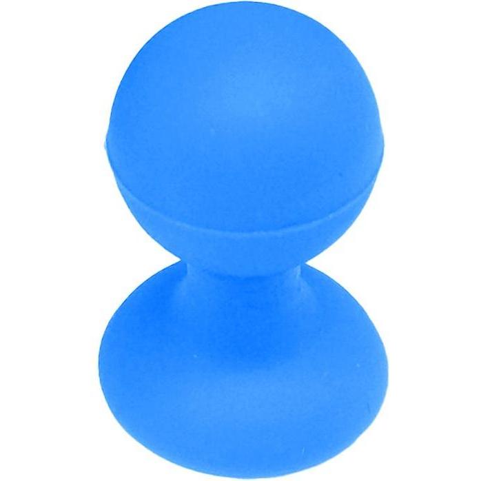 Hurtel Phone holder with a round head - blue, Smartphone Halterung, Blau