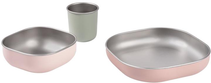 Beaba Geschirrset Inox Zuckerwatte