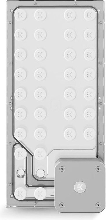 Produktbild EKWB EK-QuantumX Loophole Distroplate D5 PWM - silber