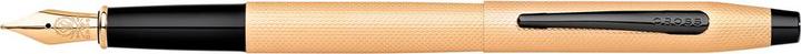 Cross Classic Century Füller Rosagold Metall grav Stahlfeder/rosagold (Rosagold Metall Graviert)