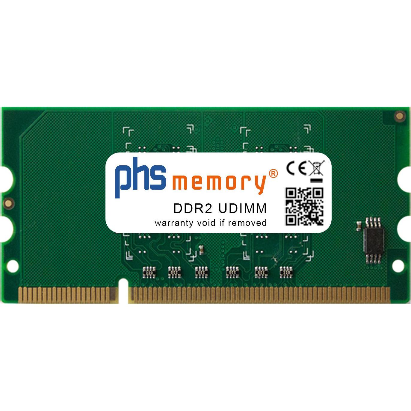 PHS-memory 256MB RAM Speicher für Brother MFC-L8850CDW DDR2 UDIMM 667MHz (Brother MFC-L8850CDW, 1 x 256MB), RAM Modellsp...