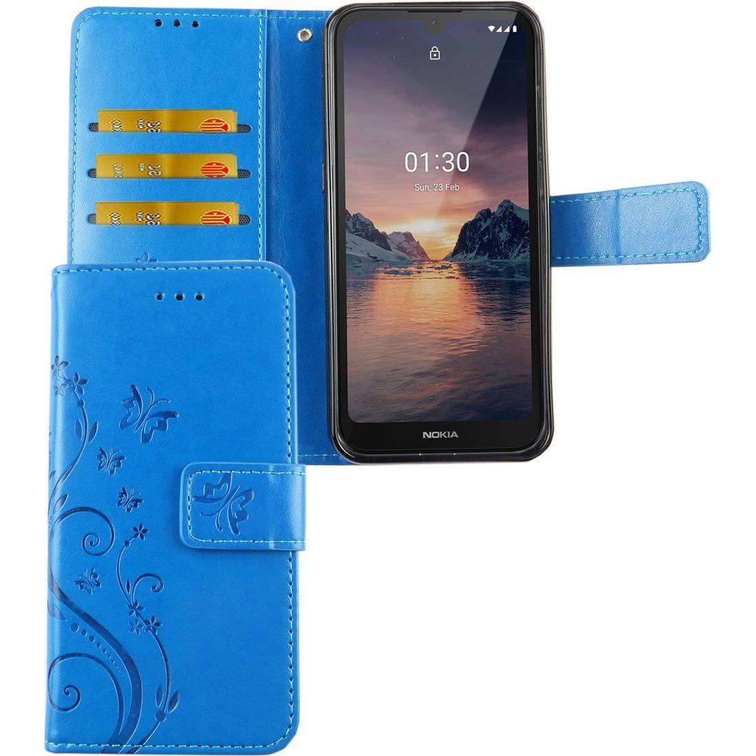 Thumbnail - König Design Hülle Handy Schutz für Nokia 1.3 Case Cover Tasche Wallet Etui Handyhülle Bumper (Nokia 1.3), Smartphone Hü...