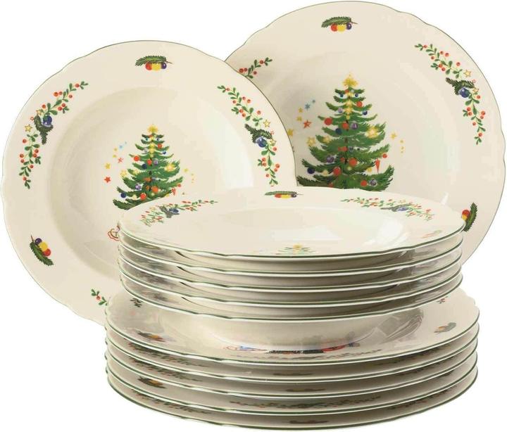 Produktbild Seltmann Marieluise Weihnachten Tafelservice (12 Stk.)