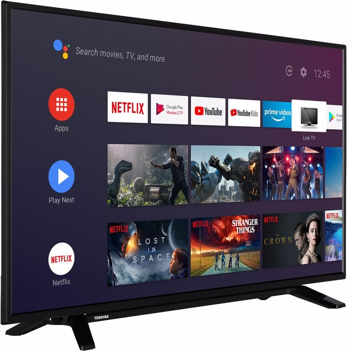Actual product image Toshiba 43UA2063DG 4K Android (43", UA206, LED, 4K, 2020)