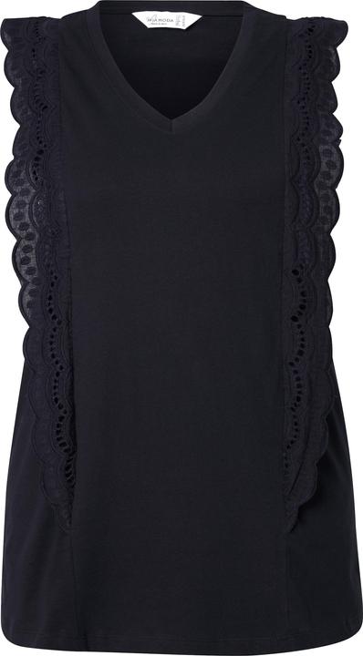 Produktbild Miamoda Top, A-Linie, Spitzen-Einsatz (50)