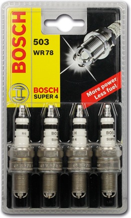 Actual product image Bosch Automotive Super 4 504 WR 78 X