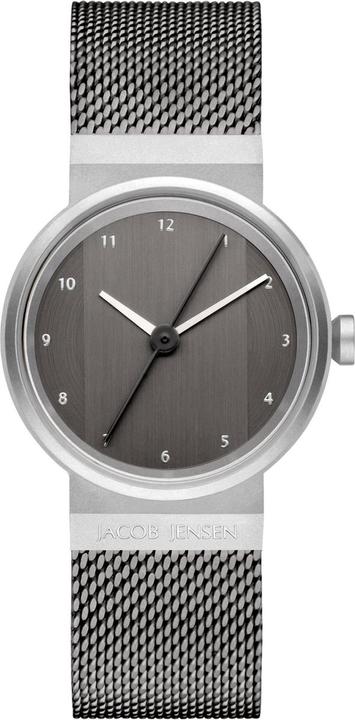 Jacob Jensen 792 New Line Horloge - Jensen dames horloge - Grijs - diameter 29 mm - roestvrij staal (29 mm)