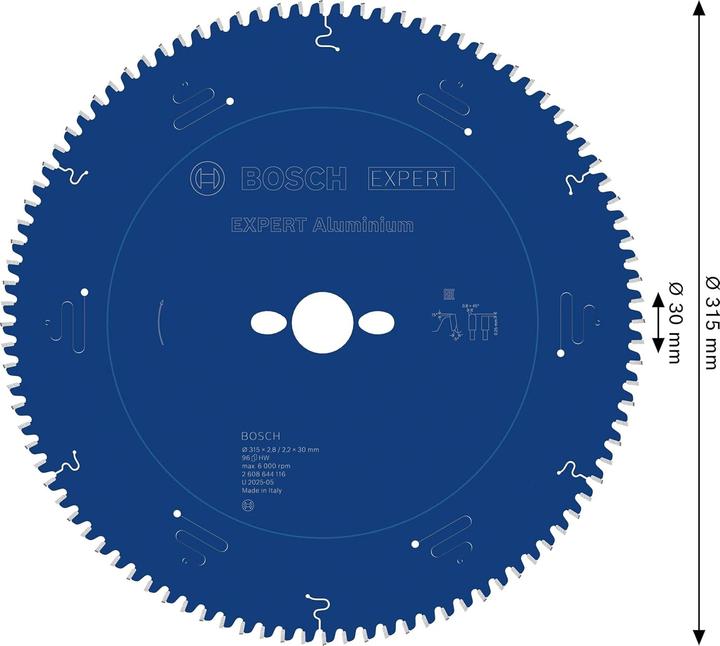 Productafbeelding Bosch Professional Zubehör Cirkelzaagblad Expert voor Aluin