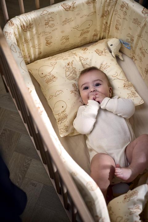 Actual product image Filibabba - Bed bumper - Hvid - 0-18 M (FI-03810)