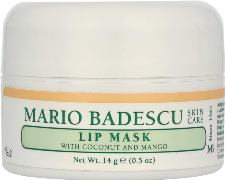 Immagine prodotto Mario Badescu Maschera labbra con cocco e mango - 14 grammi (Stick per la cura delle labbra)