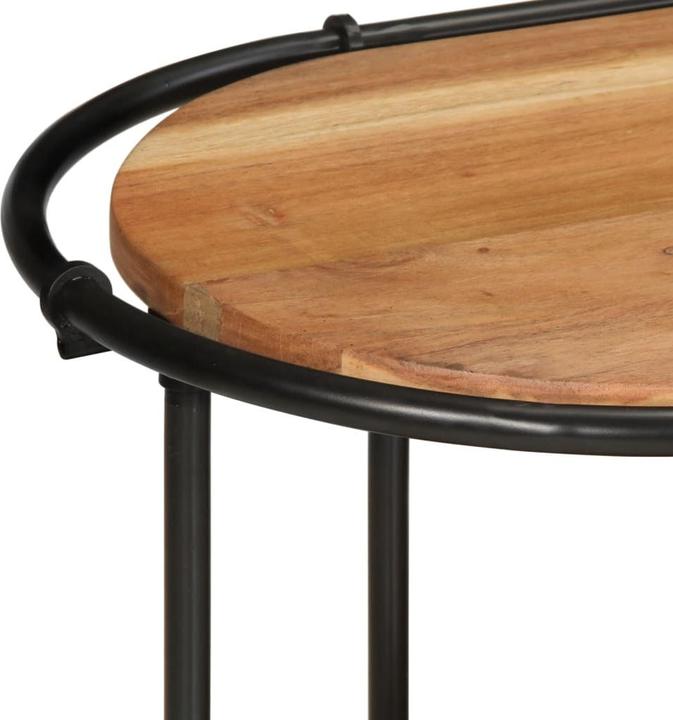 Immagine prodotto vidaXL Mobile TV Mobile TV basso Tavolo TV in legno massiccio di acacia (200 x 42 x 40 cm)