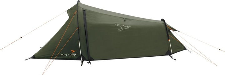 Produktbild Easy Camp Tunnelzelt Sarek 1 (dunkelgr?n/orange, Modell 2025) (Tunnelzelt, 1.80 kg, 1 Person)