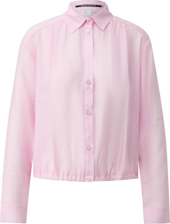 Immagine prodotto s.Oliver Bluse Leicht transparente Bluse mit Gummizug am vorderen Saum (40)
